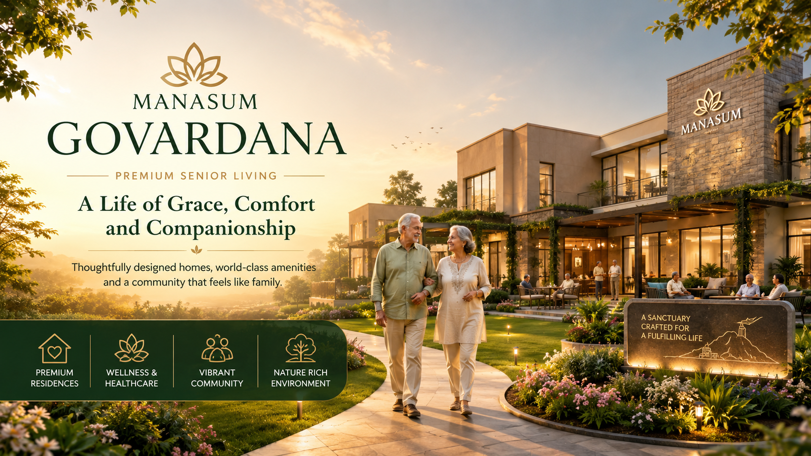 Manasum Govardana - Premium 2 BHK Villas in Mysore