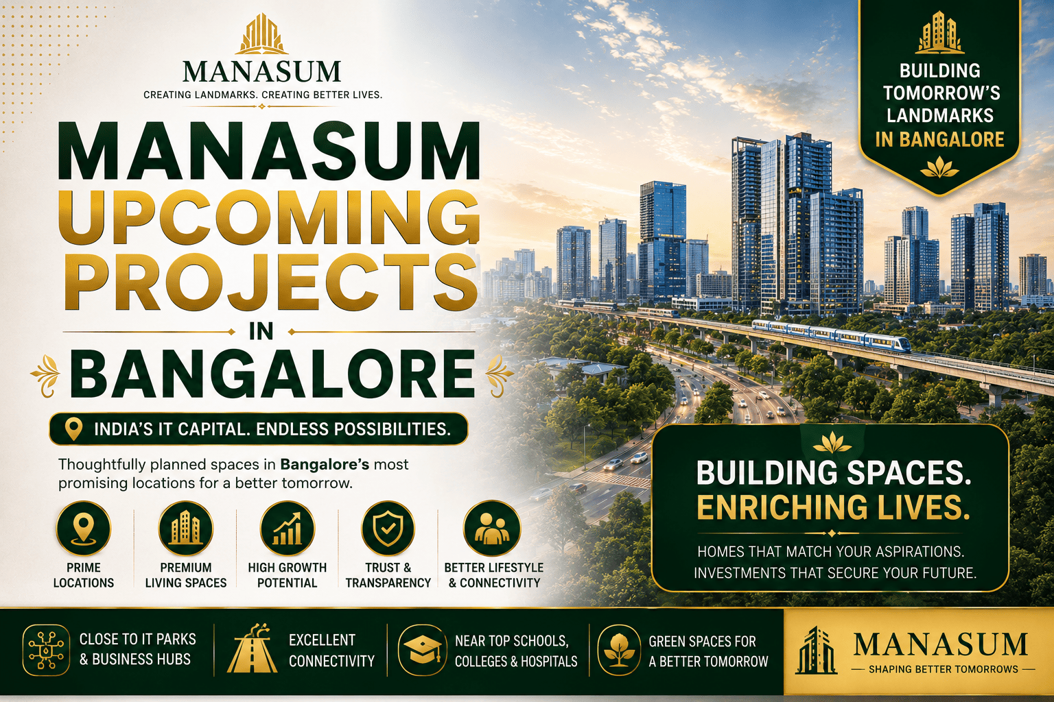 Manasum Upcoming Projects in Bangalore