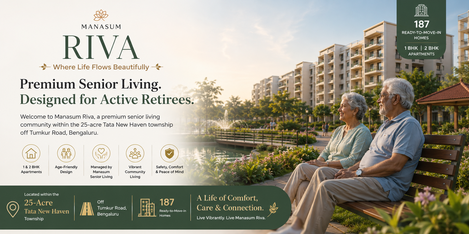 Manasum Riva - Senior Living Community Bangalore